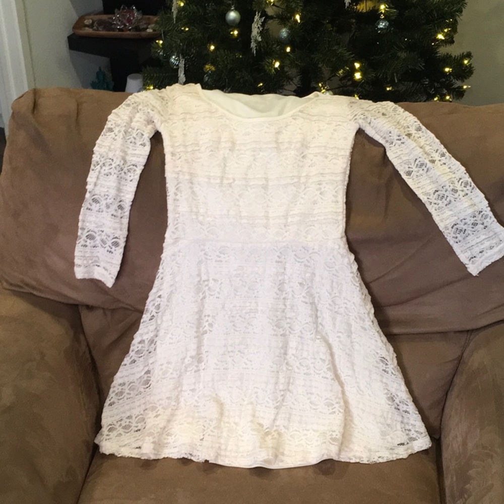 White dress